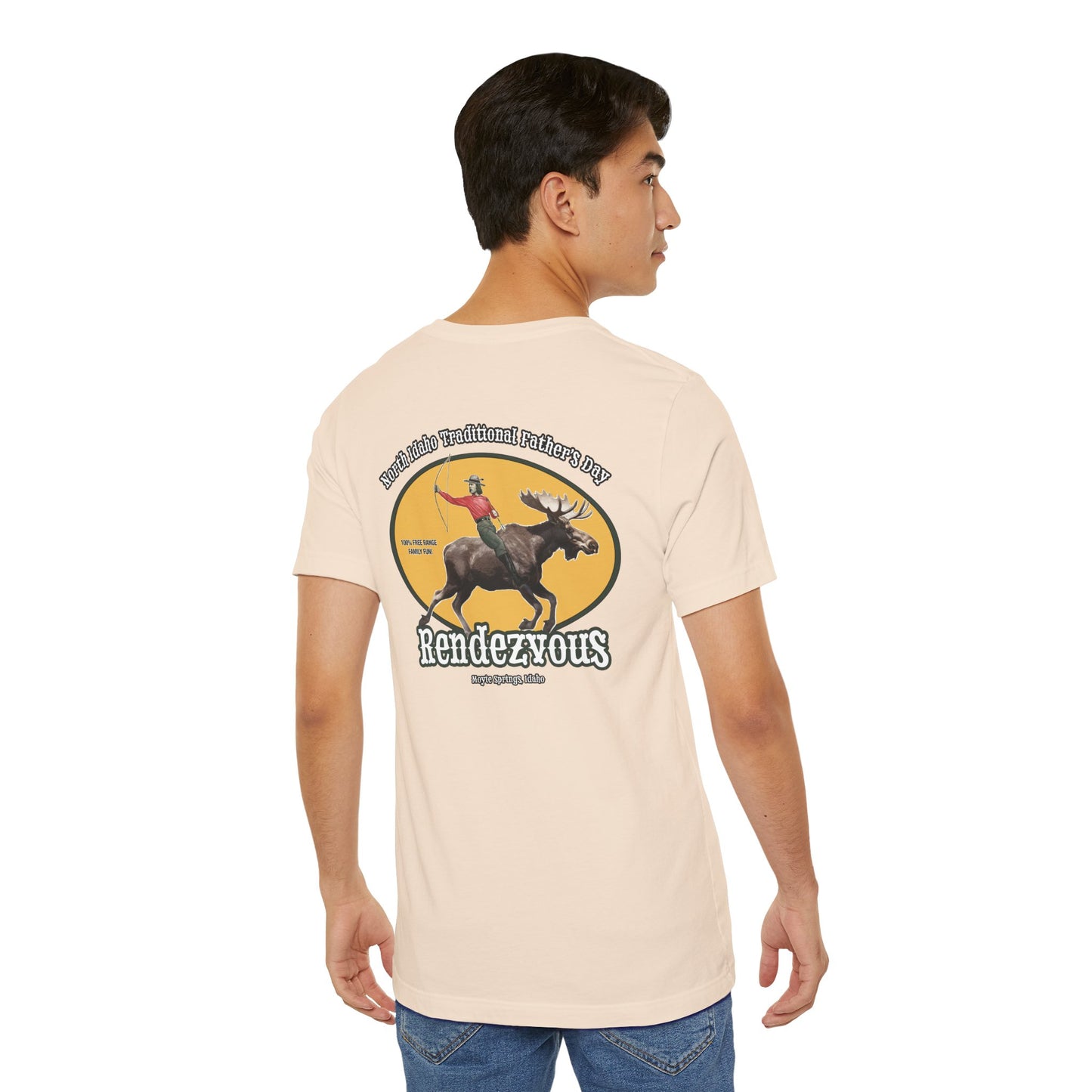 NITB Rendezvous | Moose Rider Beer Label - Unisex Jersey Short Sleeve Tee