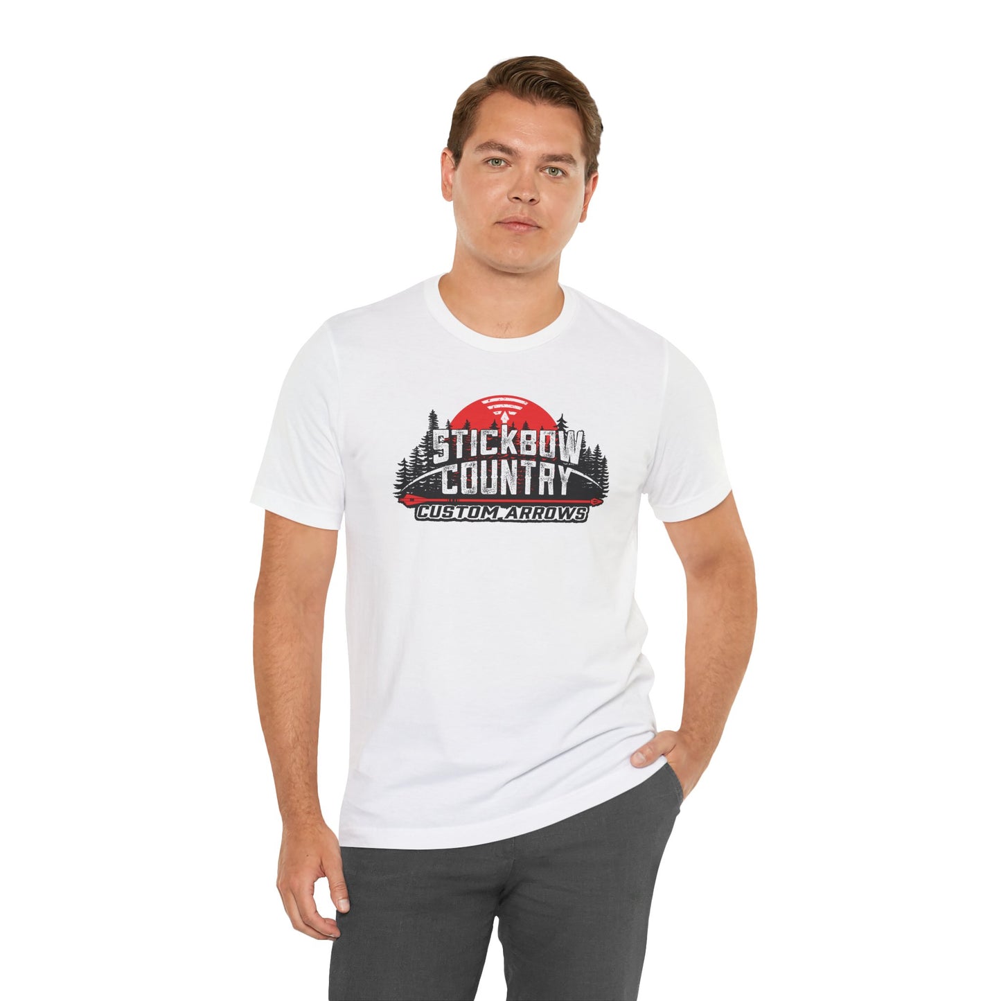 Stickbow Country Custom Arrows Logo - Short Sleeve Tee