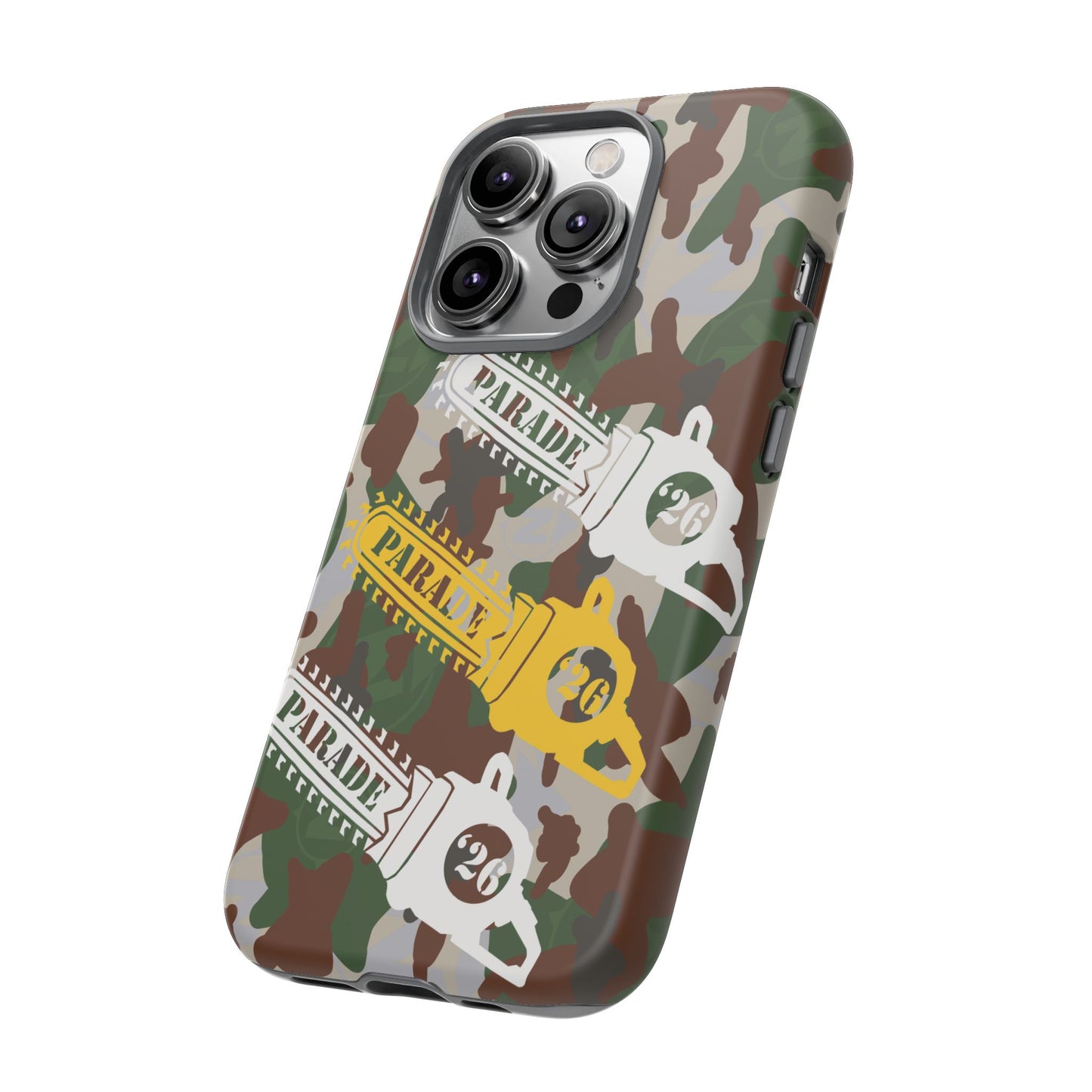 Chainsaw Icon | Camo - Protective Phone Case
