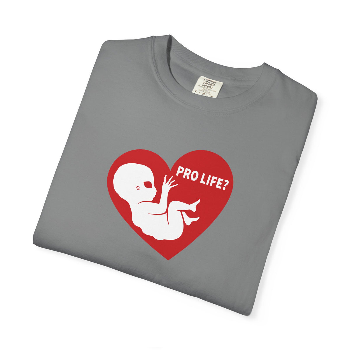 Pro Life? | Extra Terrestrial - Unisex Garment-Dyed T-shirt