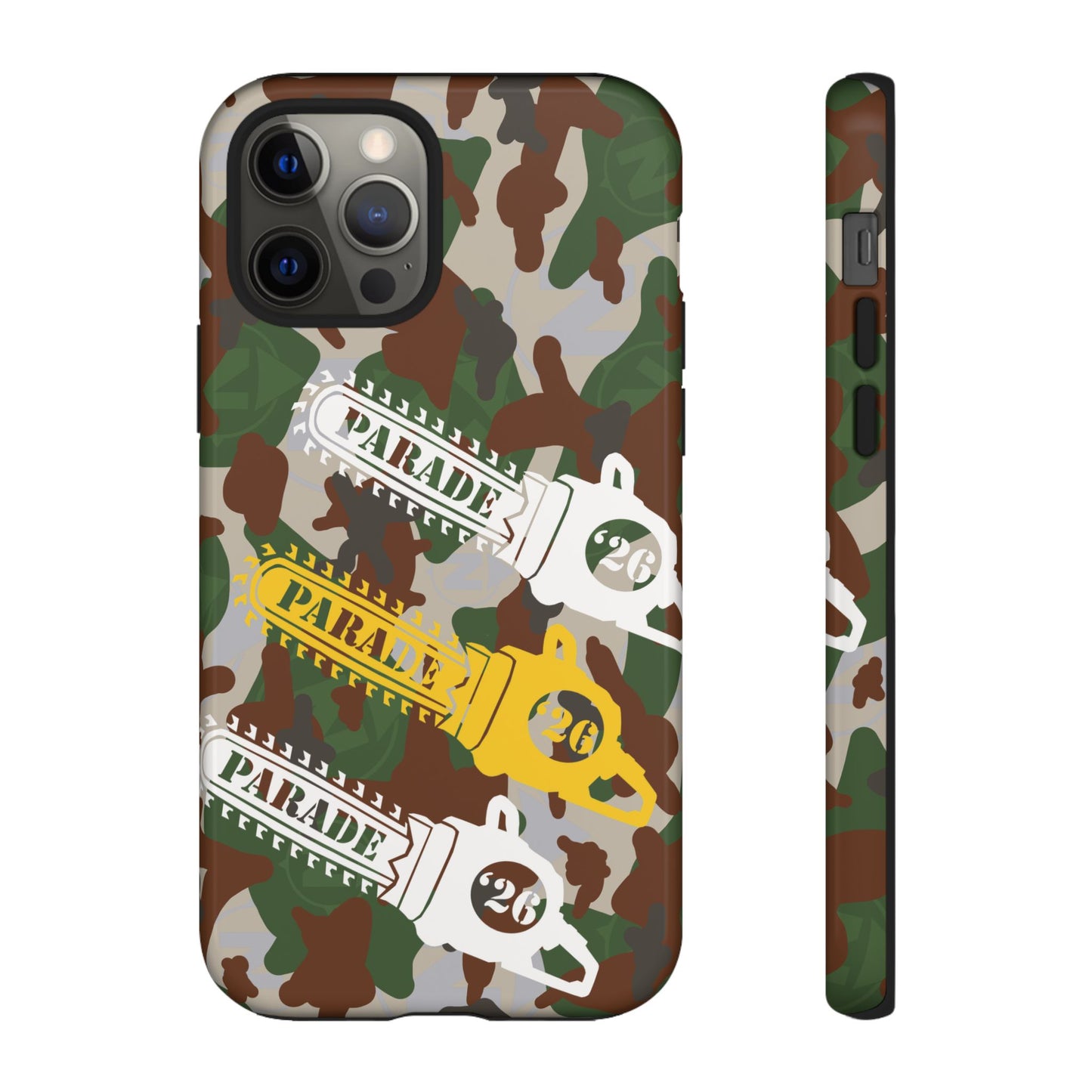 Chainsaw Icon | Camo - Protective Phone Case