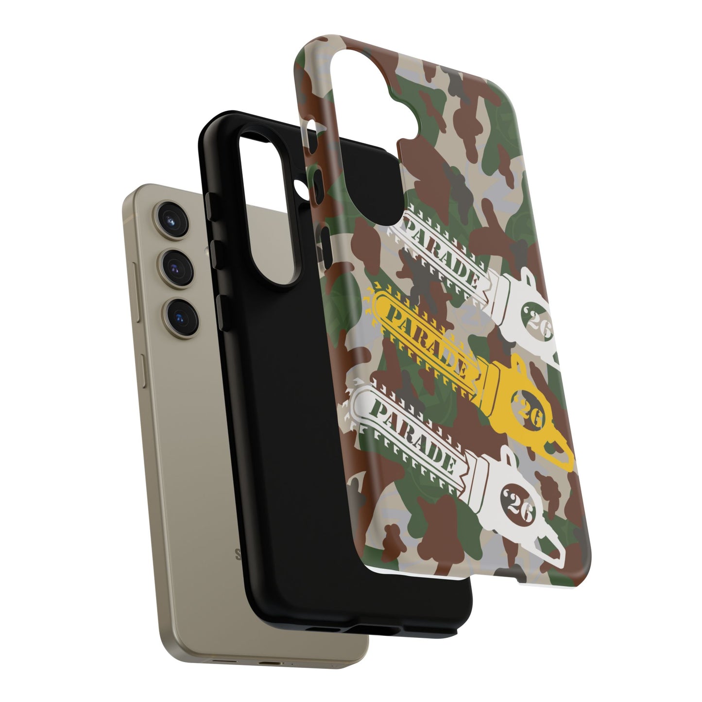 Chainsaw Icon | Camo - Protective Phone Case