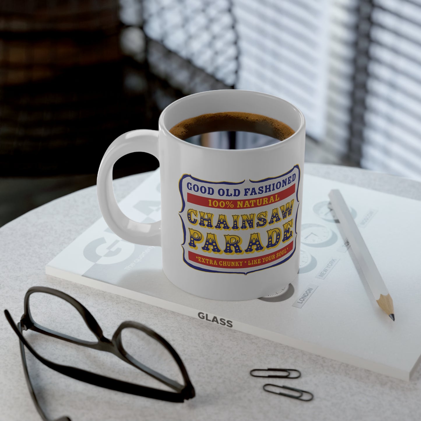 Good Old Fashioned | Vintage PB Label - Jumbo Mug, 20oz