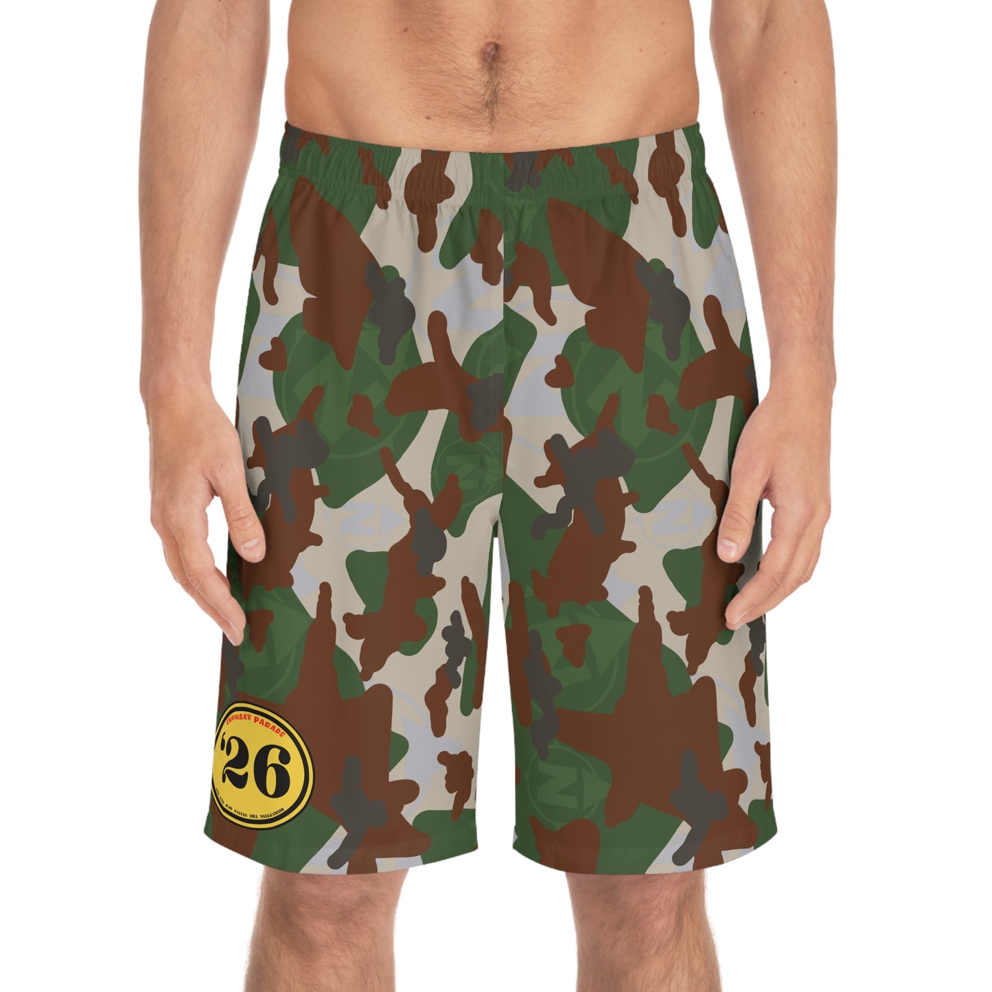Stealth Mission  — Men's Camouflage Board Shorts