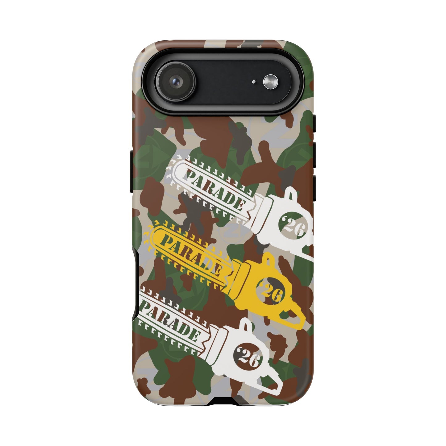 Chainsaw Icon | Camo - Protective Phone Case