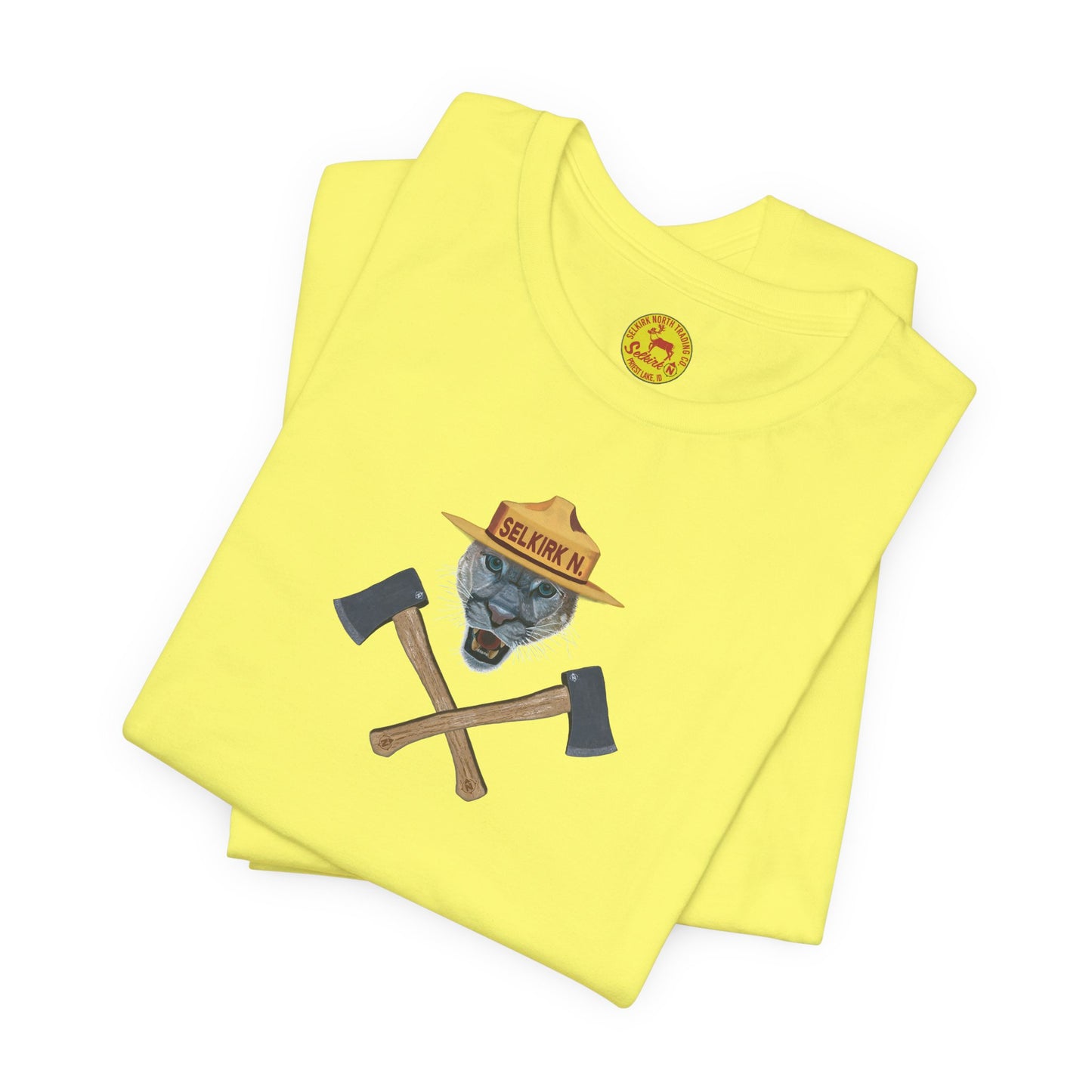 Selkirk Tommy | Vintage PSA Matchbook | Prevent Forest Fires  | Unisex SS T-Shirt