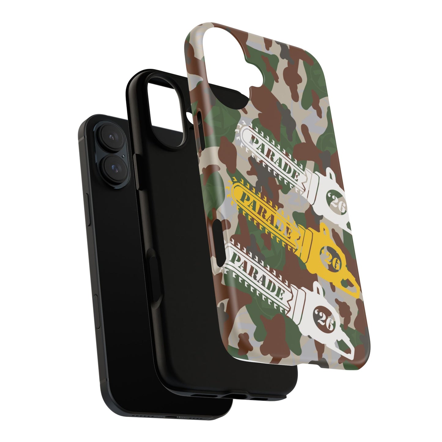 Chainsaw Icon | Camo - Protective Phone Case