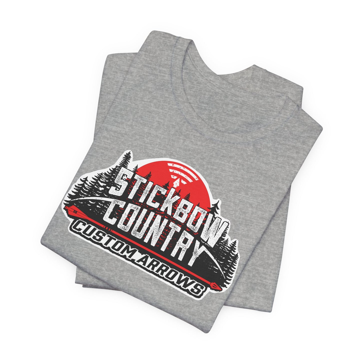 Stickbow Country Custom Arrows Logo - Short Sleeve Tee