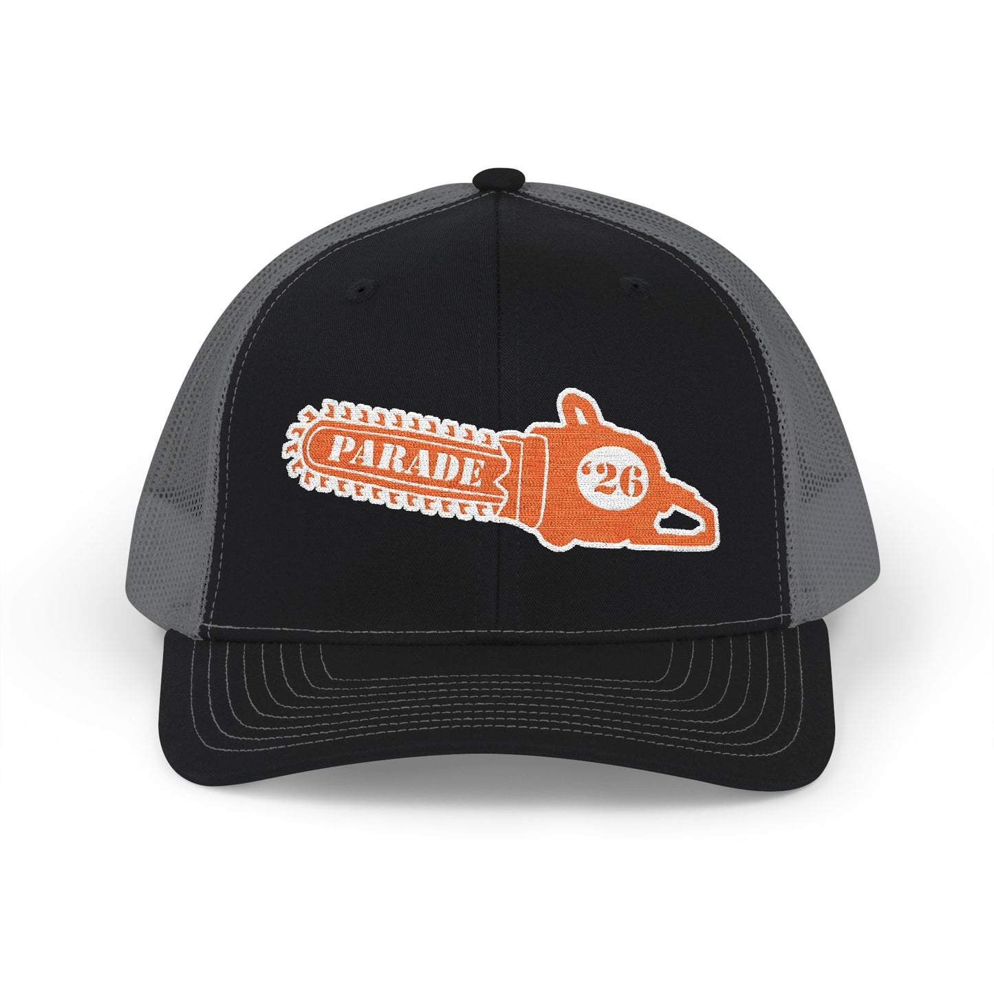 Chainsaw Icon | Creamsicle -  Embroidered Richardson Trucker Snapback