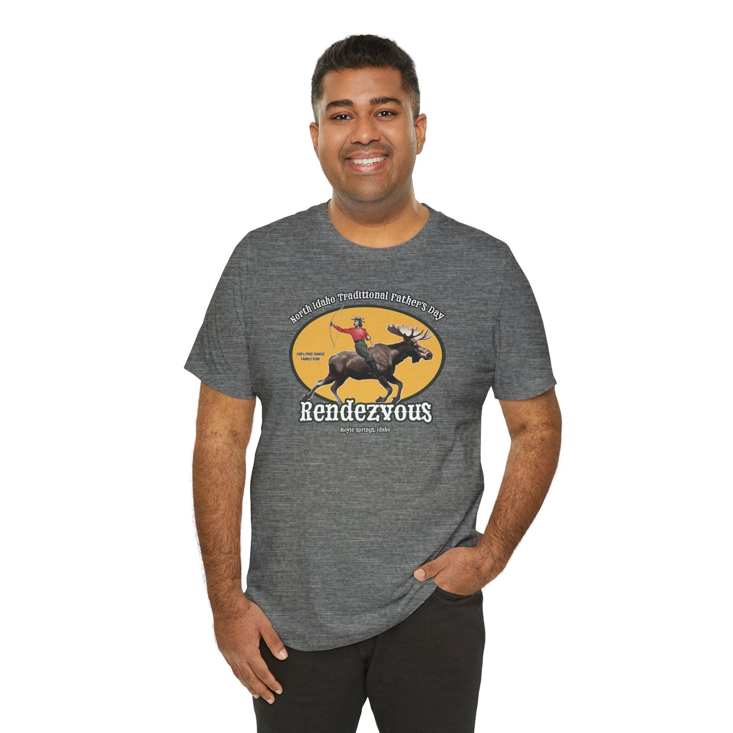 NITB Rendezvous | Moose Rider Beer Label - Unisex Jersey Short Sleeve Tee