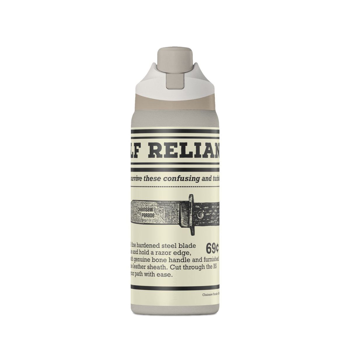Self Reliance | Vintage Big Knife Mail Order - Oasis Insulated Water Bottle 32oz