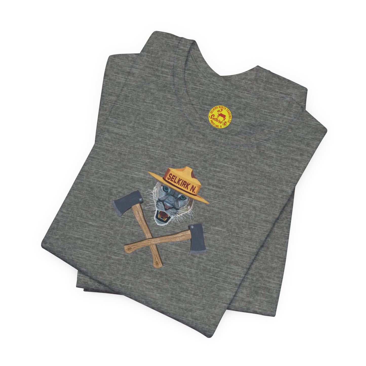 Selkirk Tommy | Vintage PSA Matchbook | Prevent Forest Fires  | Unisex SS T-Shirt