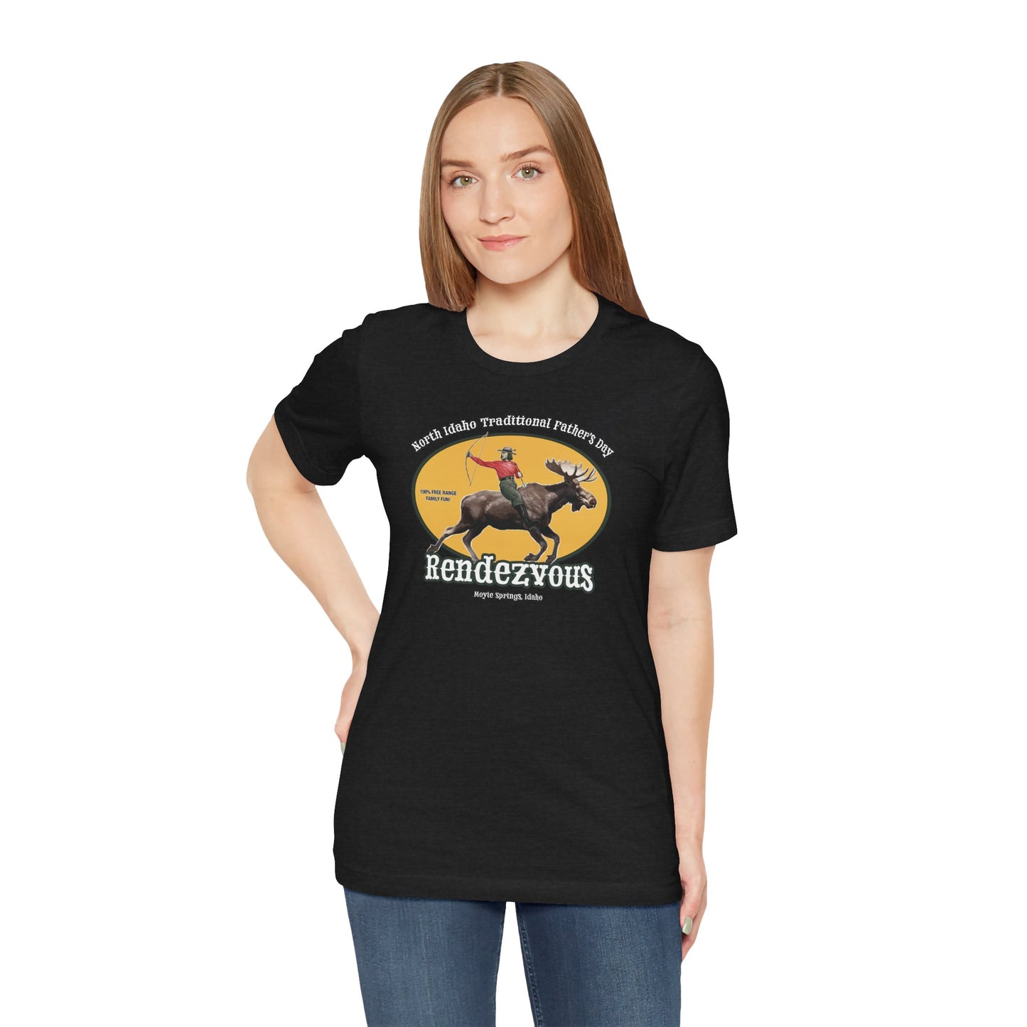 NITB Rendezvous | Moose Rider Beer Label - Unisex Jersey Short Sleeve Tee