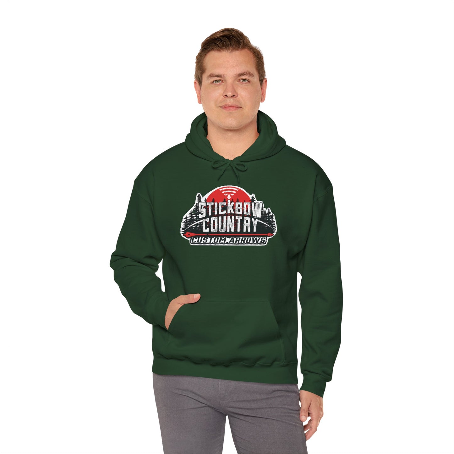Stickbow Country Custom Arrows Hoodie - Unisex Heavy Blend™ Hoodie