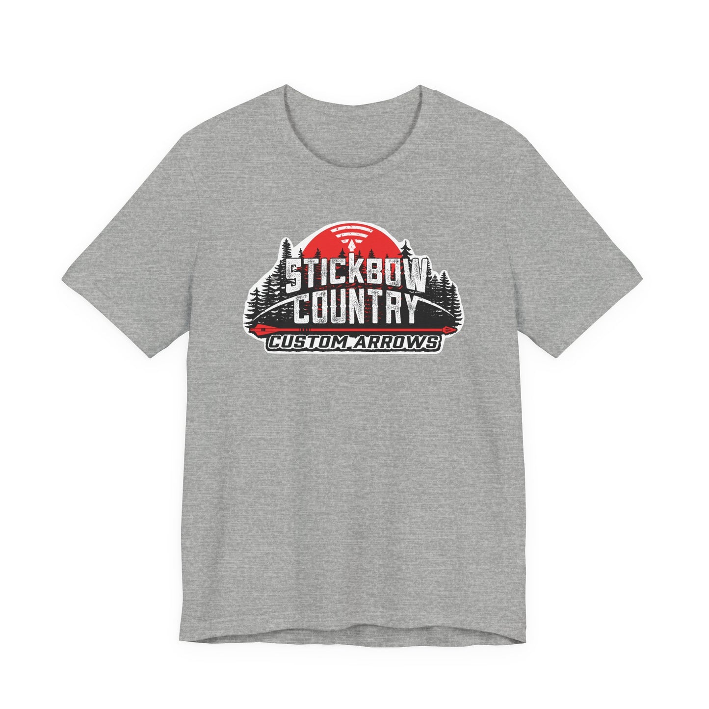 Stickbow Country Custom Arrows Logo - Short Sleeve Tee