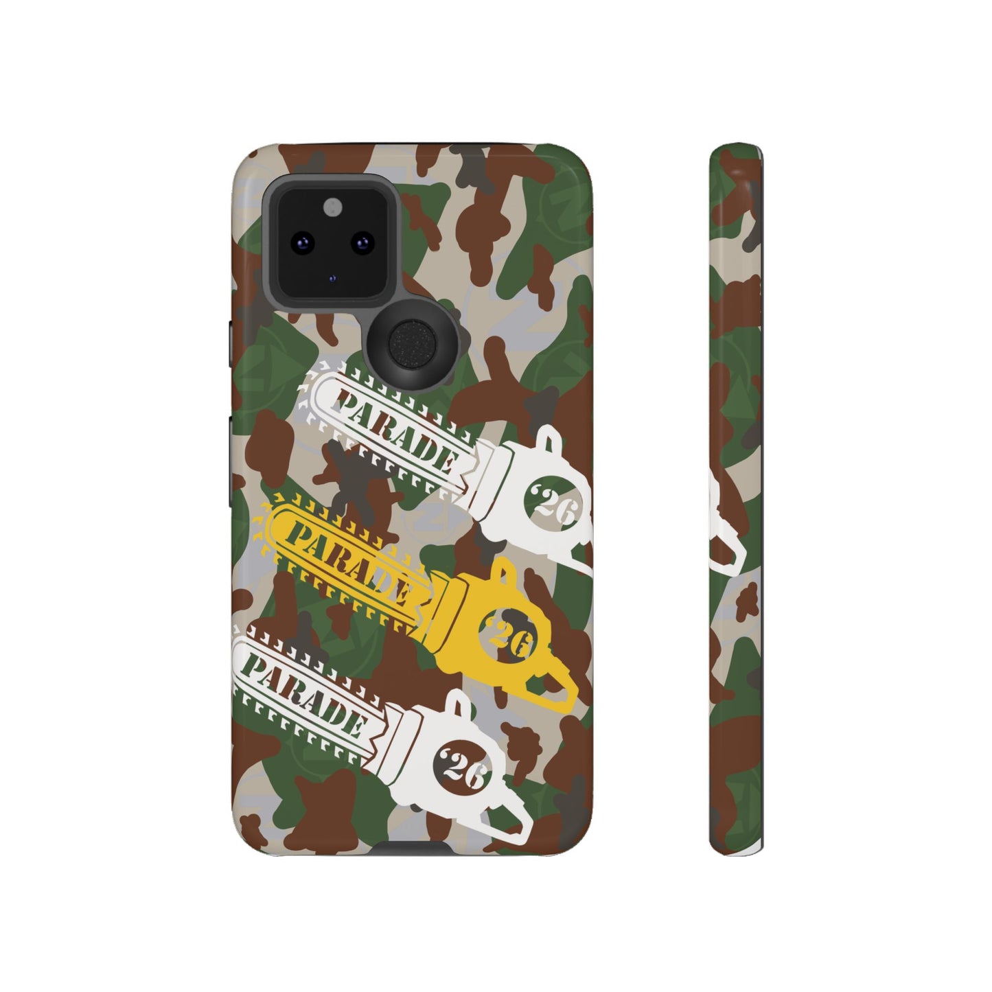 Chainsaw Icon | Camo - Protective Phone Case