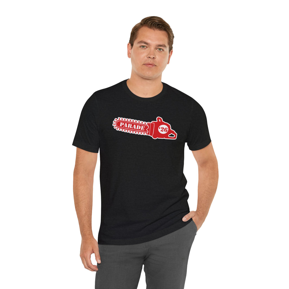 Chainsaw Icon — Retro Logo SS T-Shirt