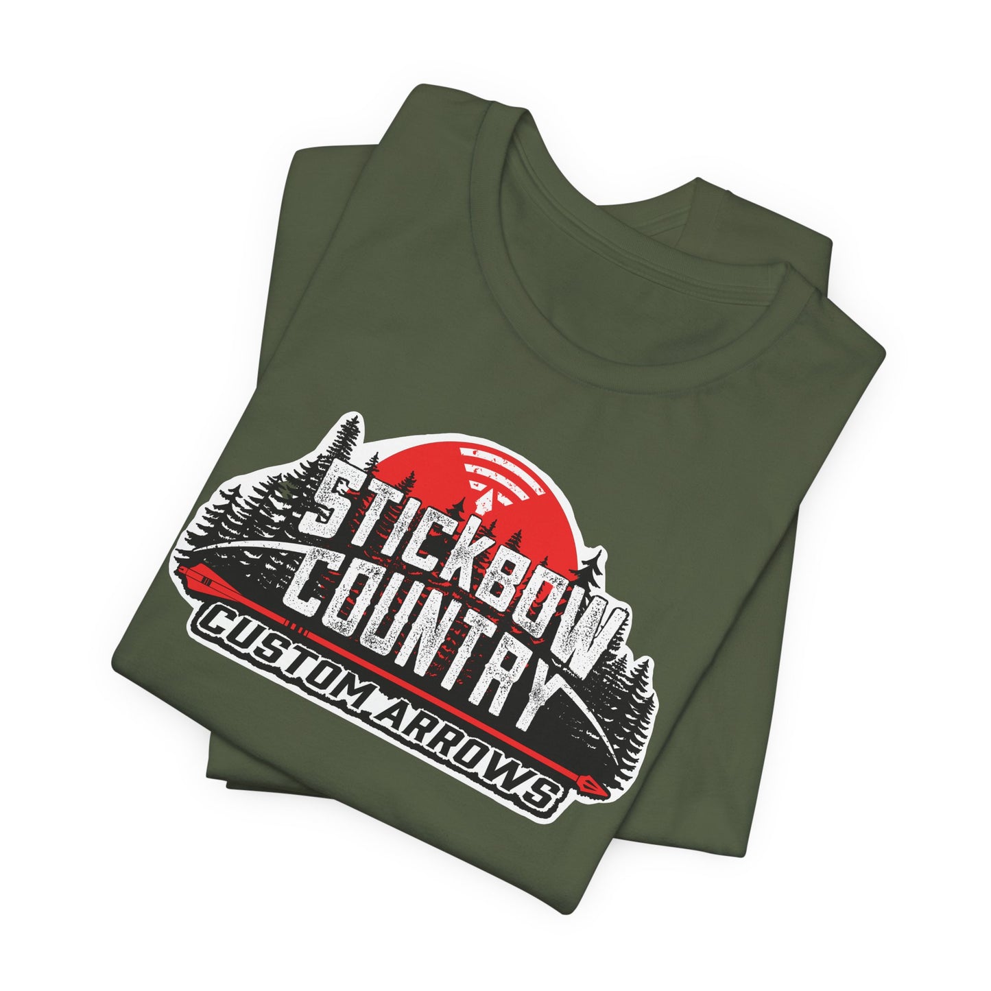 Stickbow Country Custom Arrows Logo - Short Sleeve Tee
