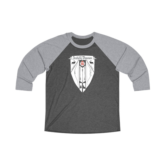 Selkirk North Archery Division - Men's Tri-Blend 3\4 Raglan Tee