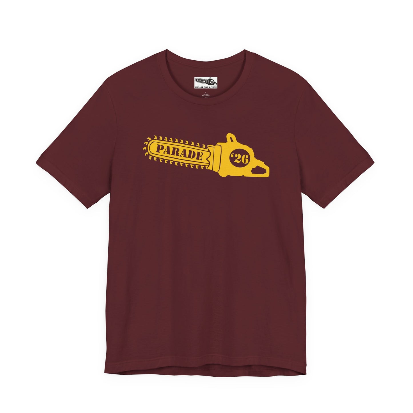 Chainsaw Icon — Retro Logo SS T-Shirt