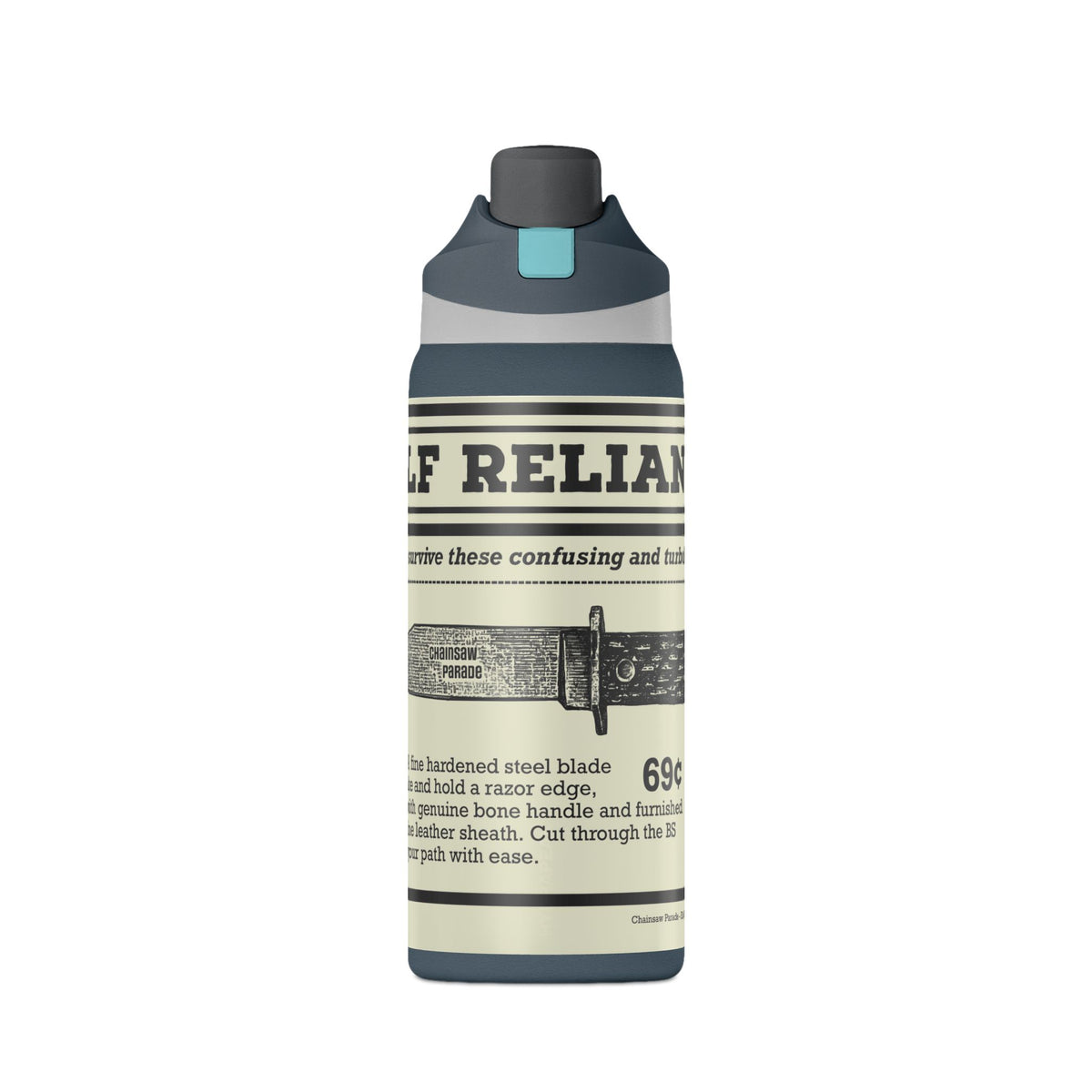 Self Reliance | Vintage Big Knife Mail Order - Oasis Insulated Water Bottle 32oz