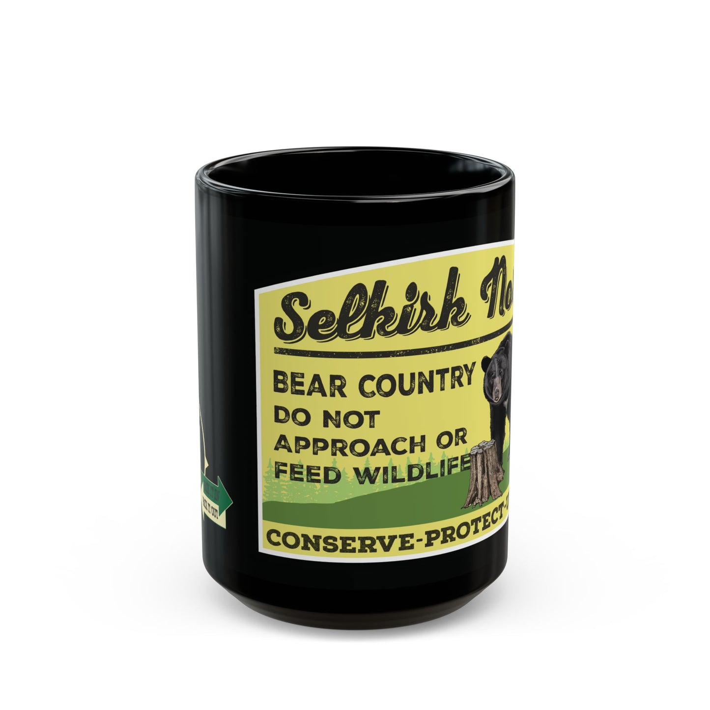 Bear Country - Black Mug (11oz, 15oz)