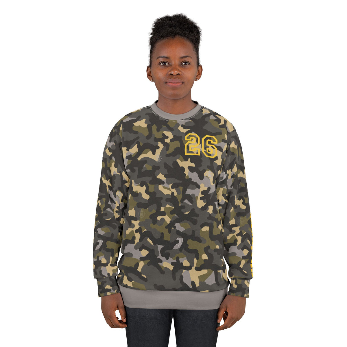 Dark Days | Myrkr Camo - Unisex Pullover Sweatshirt (AOP)