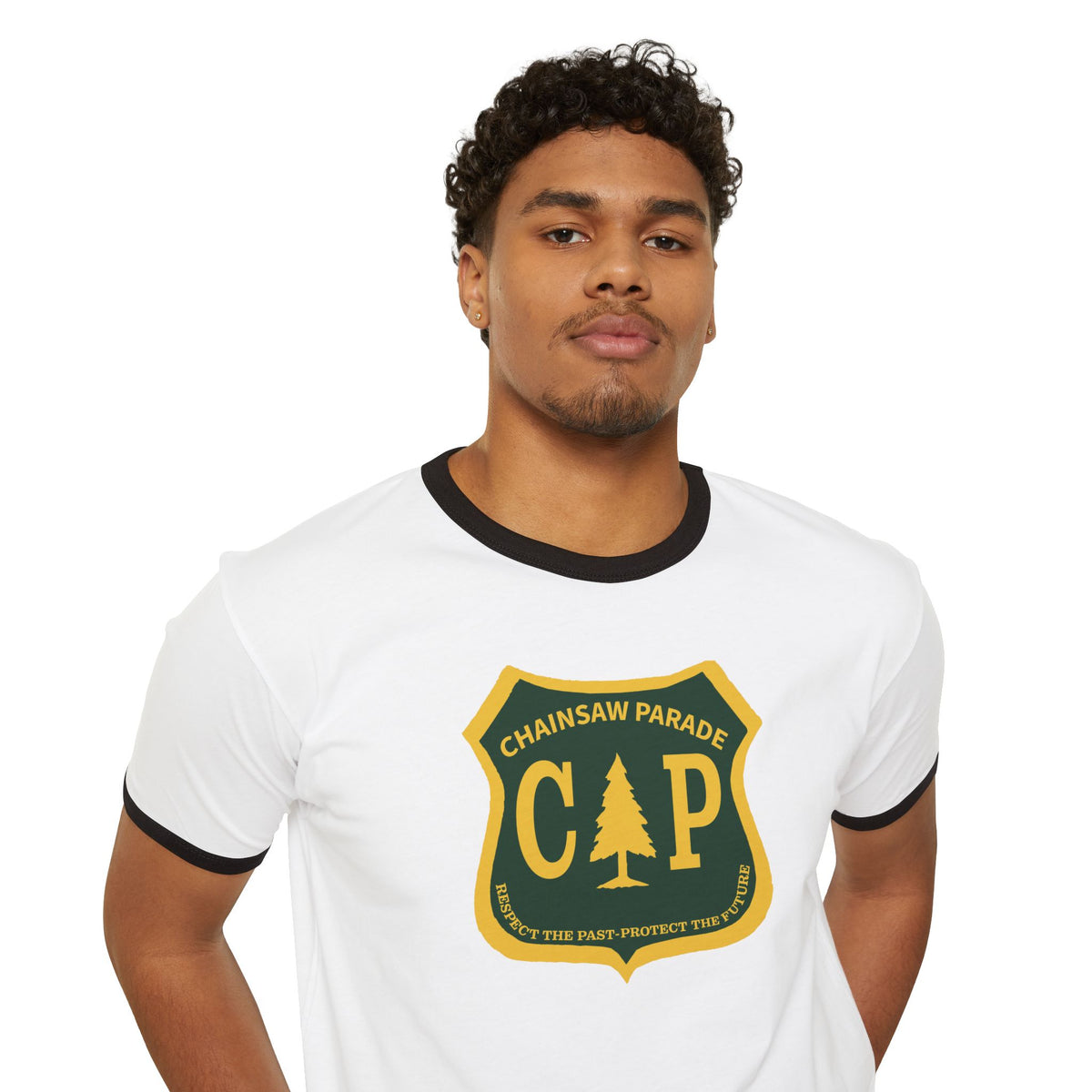 Legacy Shield - Retro Unisex Cotton Ringer T-Shirt