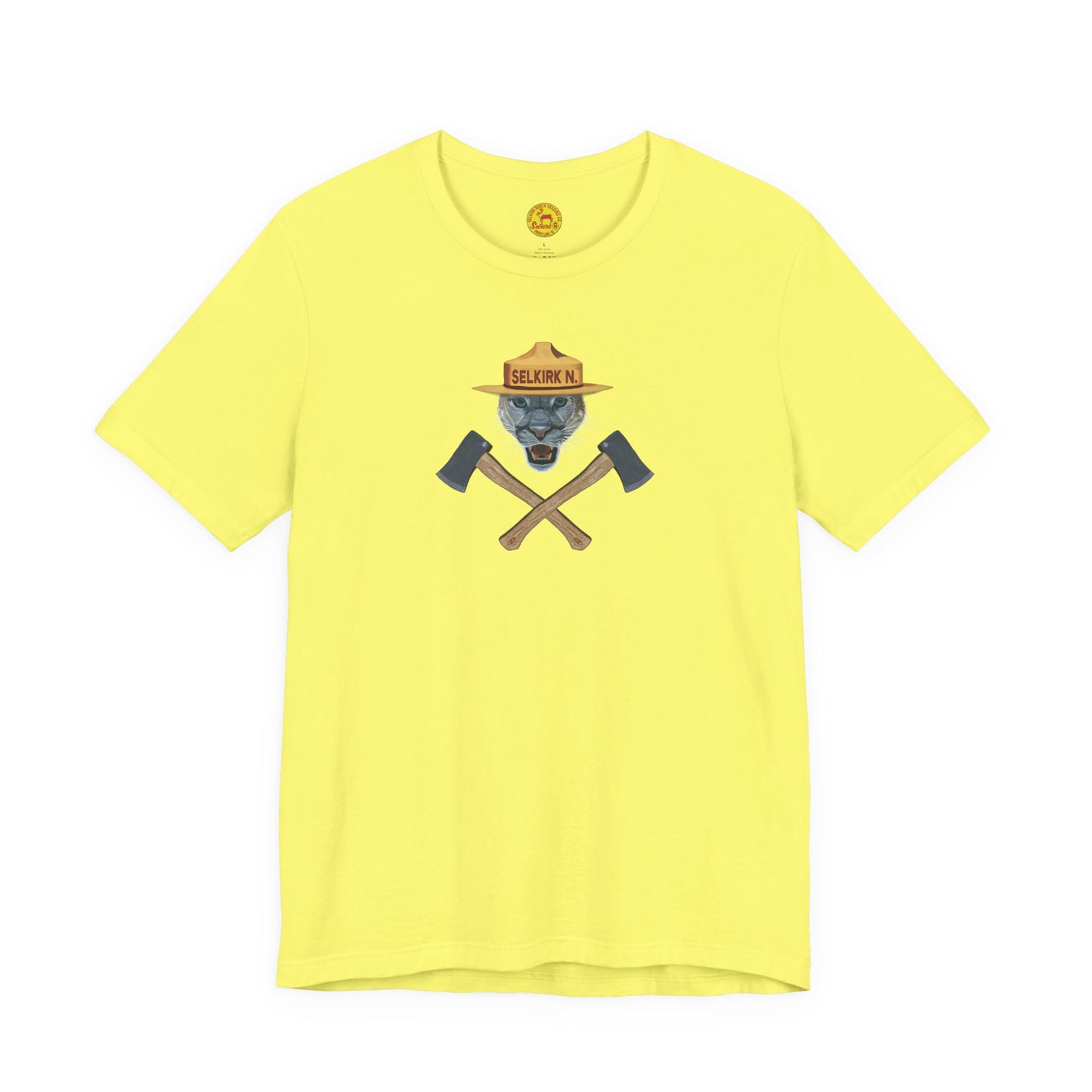Selkirk Tommy | Vintage PSA Matchbook | Prevent Forest Fires  | Unisex SS T-Shirt