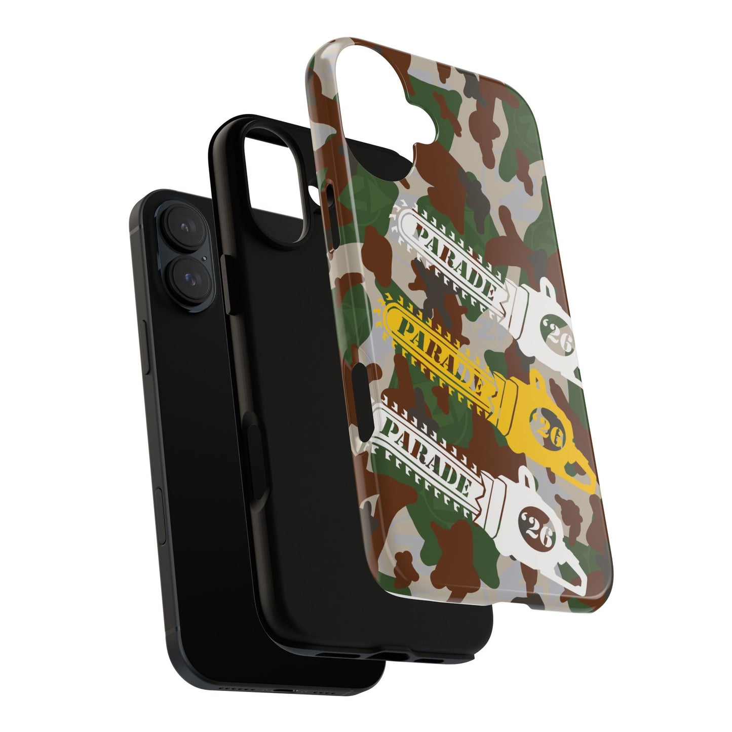 Chainsaw Icon | Camo - Protective Phone Case