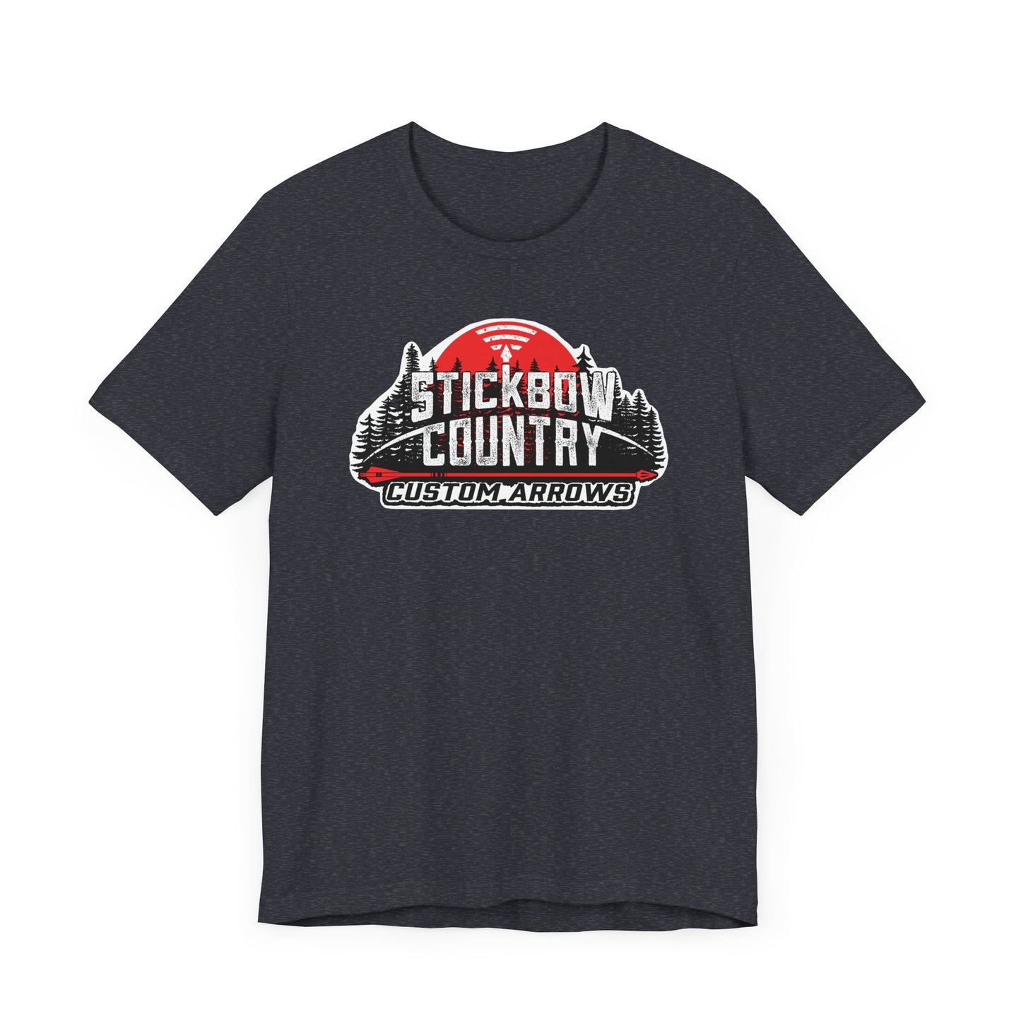 Stickbow Country Custom Arrows Logo - Short Sleeve Tee