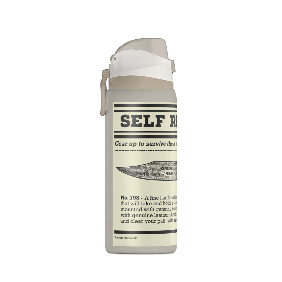 Self Reliance | Vintage Big Knife Mail Order - Oasis Insulated Water Bottle 32oz