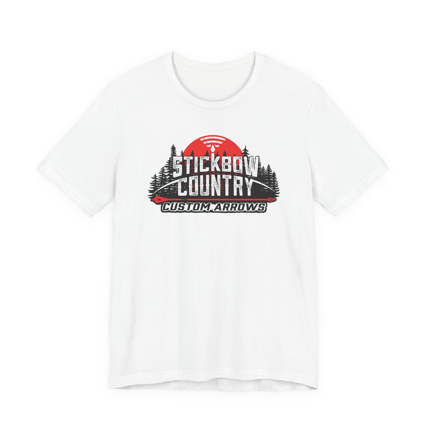 Stickbow Country Custom Arrows Logo - Short Sleeve Tee