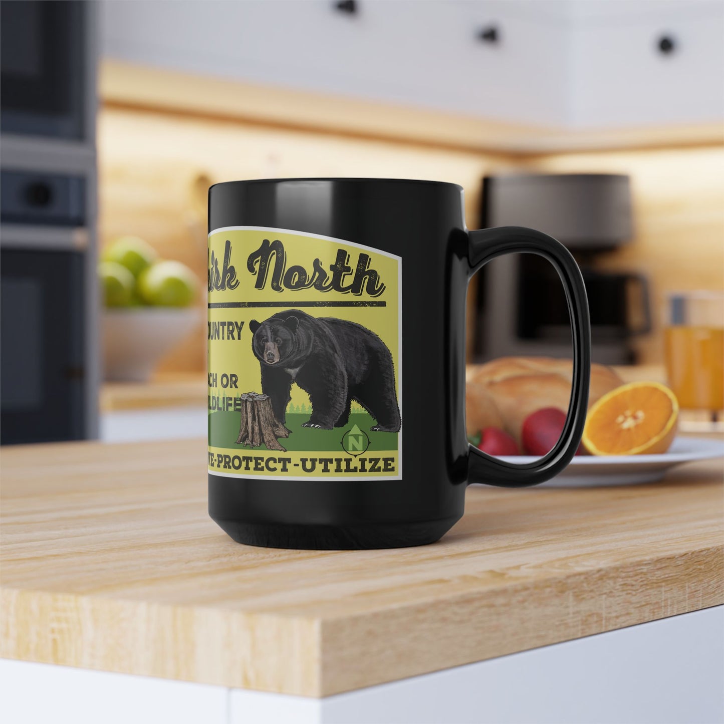 Bear Country - Black Mug (11oz, 15oz)