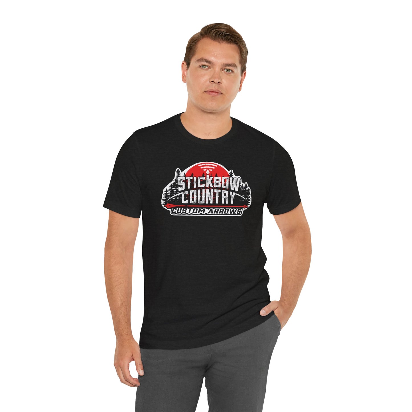 Stickbow Country Custom Arrows Logo - Short Sleeve Tee