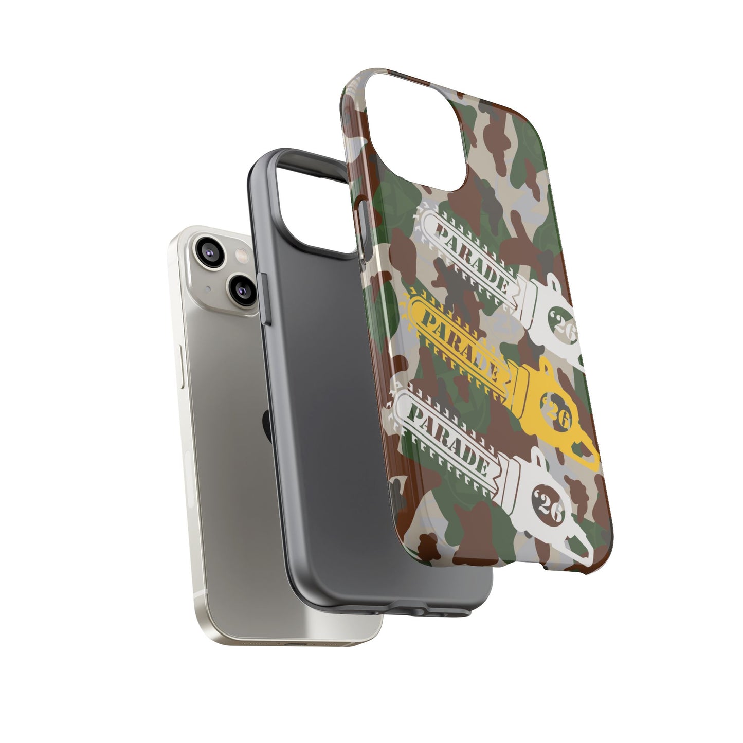 Chainsaw Icon | Camo - Protective Phone Case