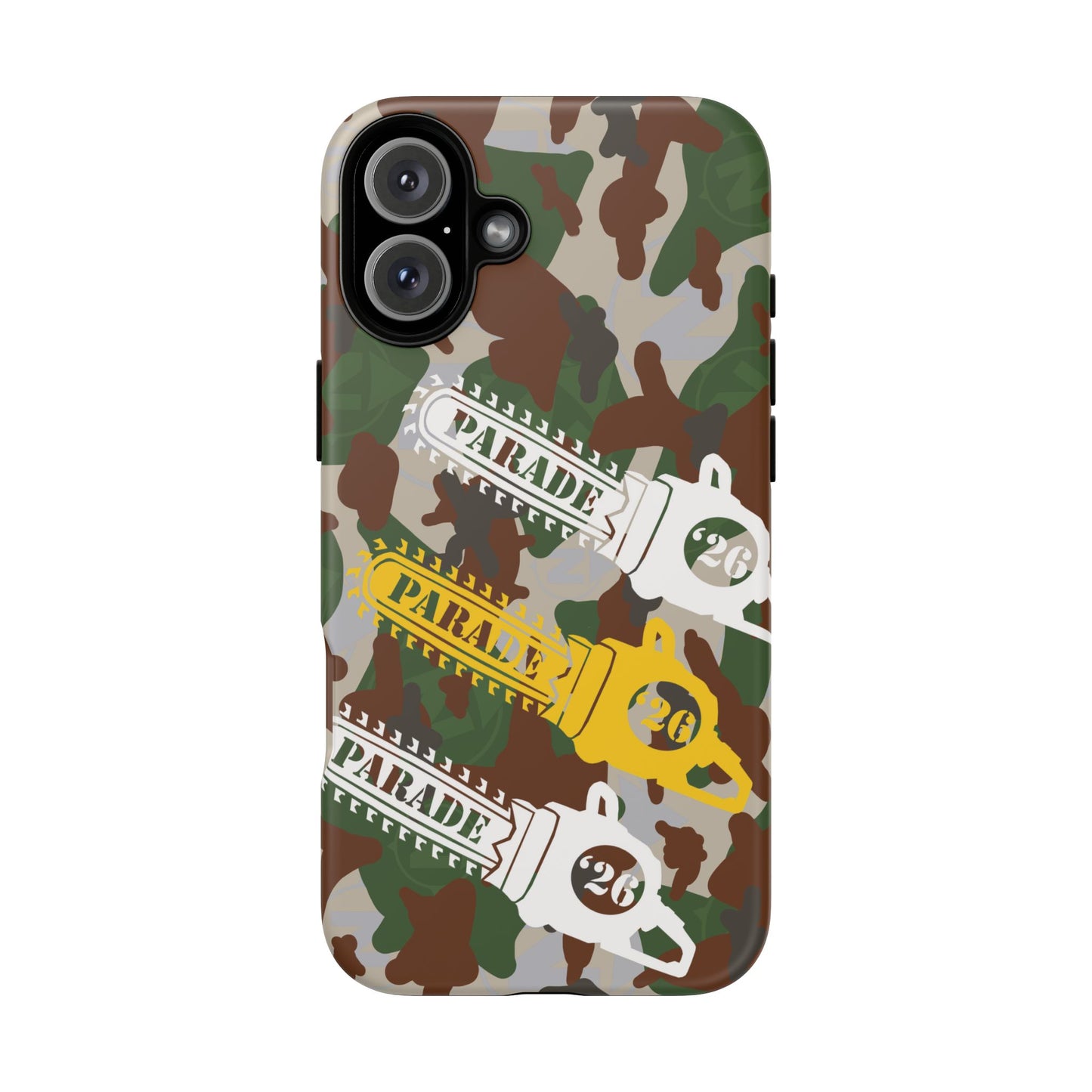 Chainsaw Icon | Camo - Protective Phone Case