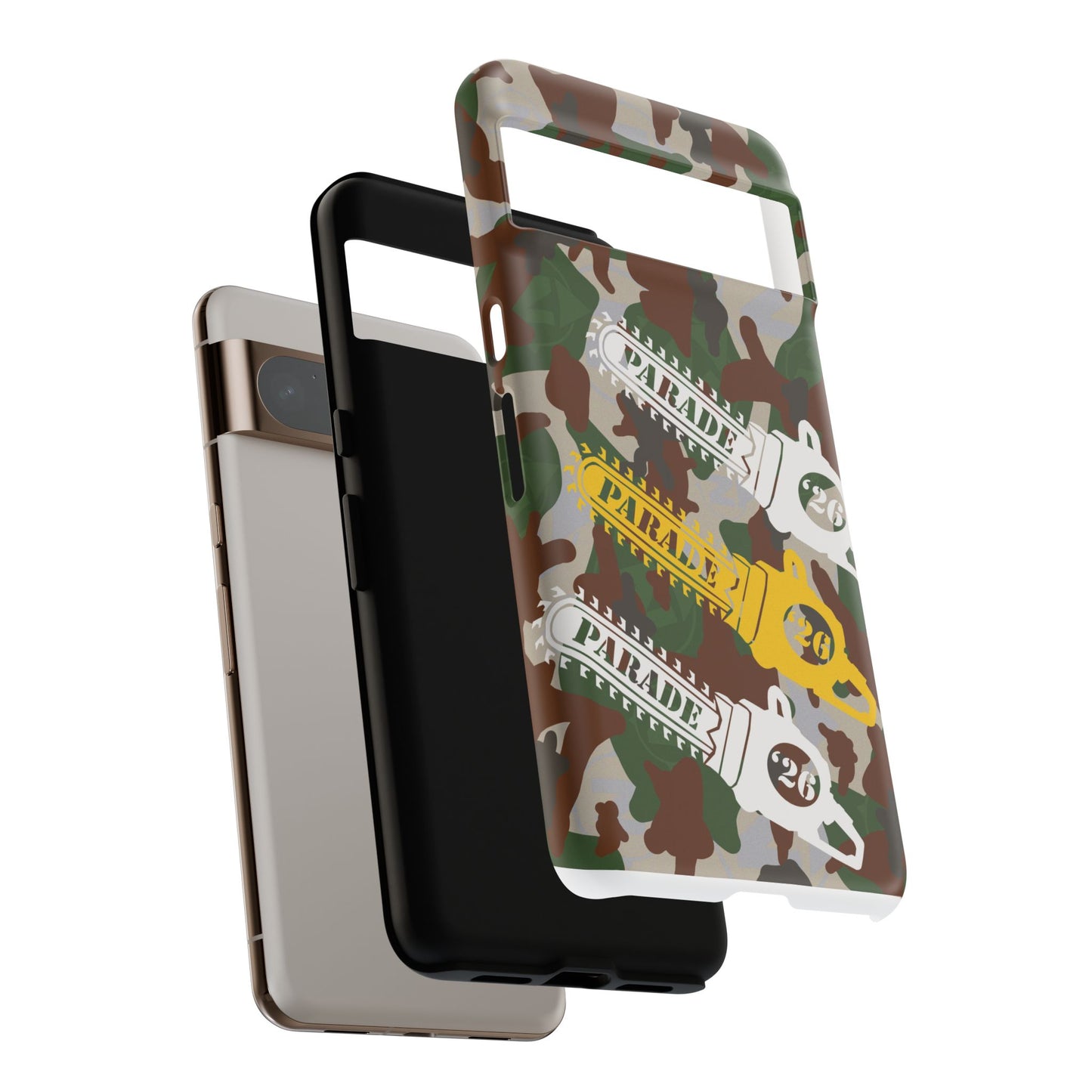 Chainsaw Icon | Camo - Protective Phone Case