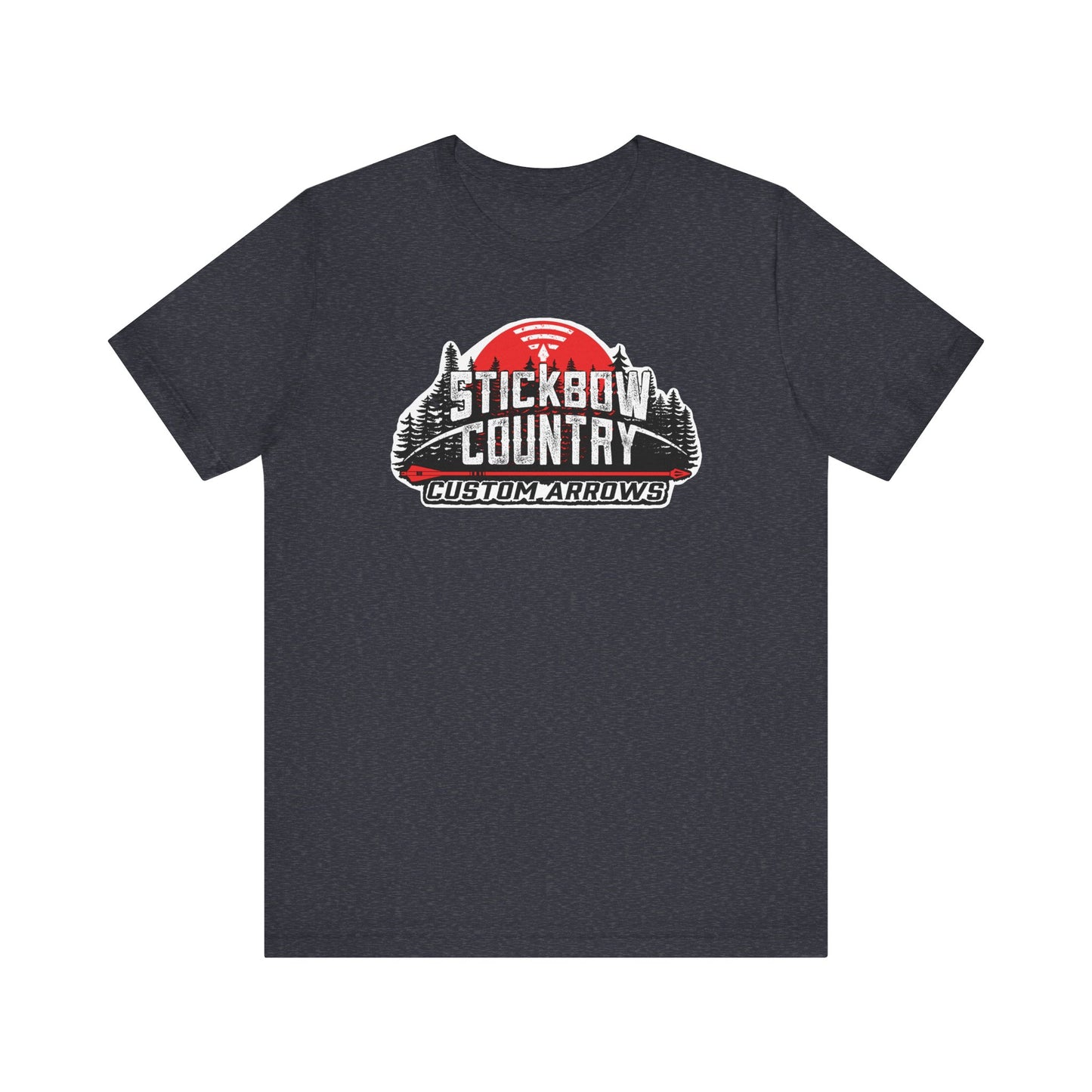 Stickbow Country Custom Arrows Logo - Short Sleeve Tee