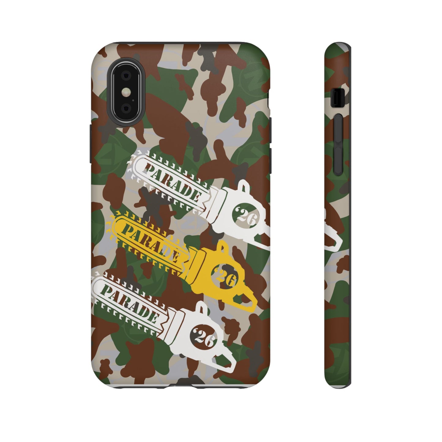 Chainsaw Icon | Camo - Protective Phone Case