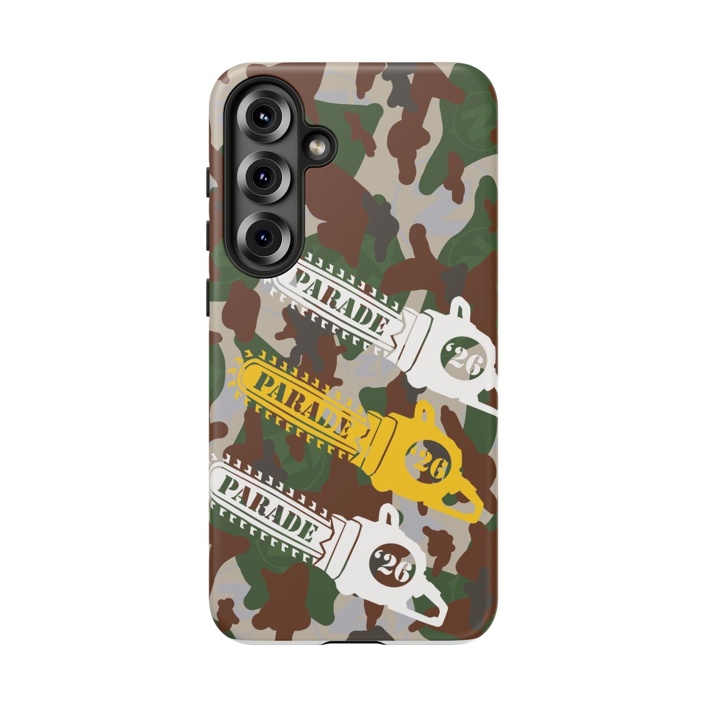 Chainsaw Icon | Camo - Protective Phone Case