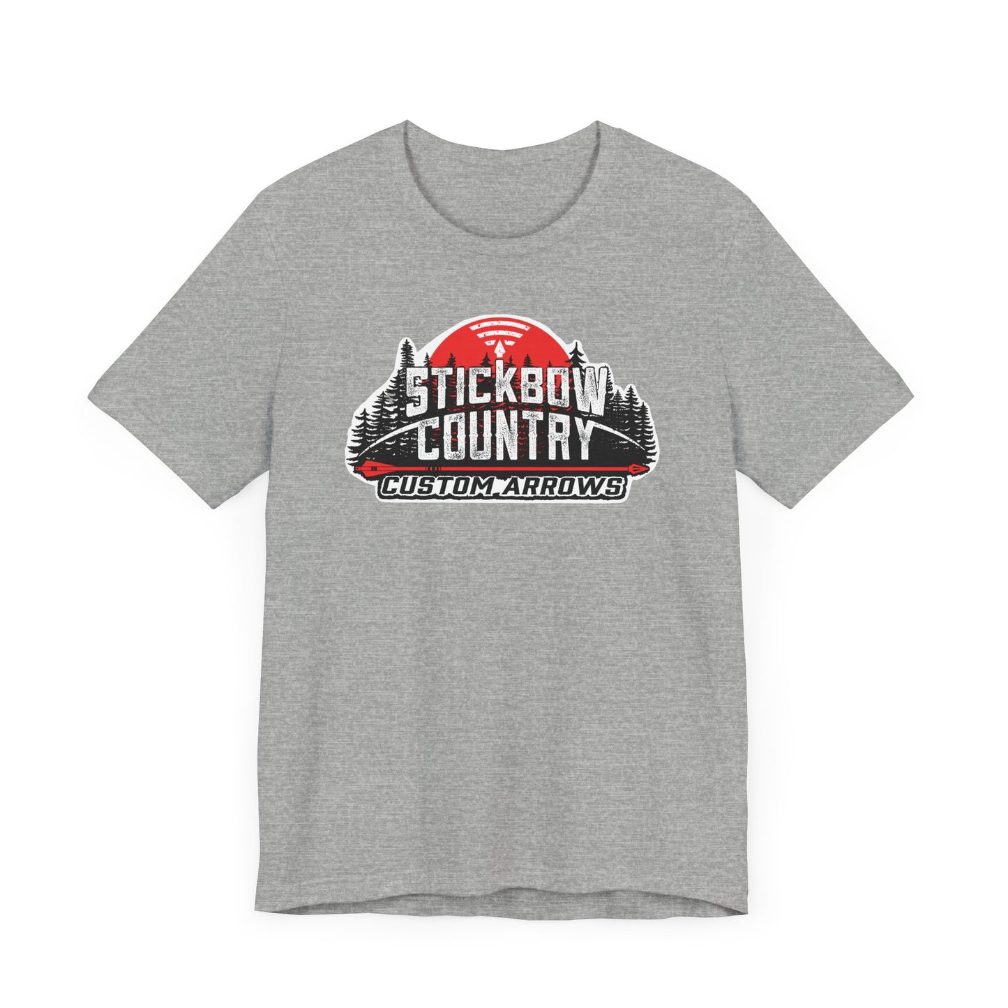 Stickbow Country Custom Arrows Logo - Short Sleeve Tee