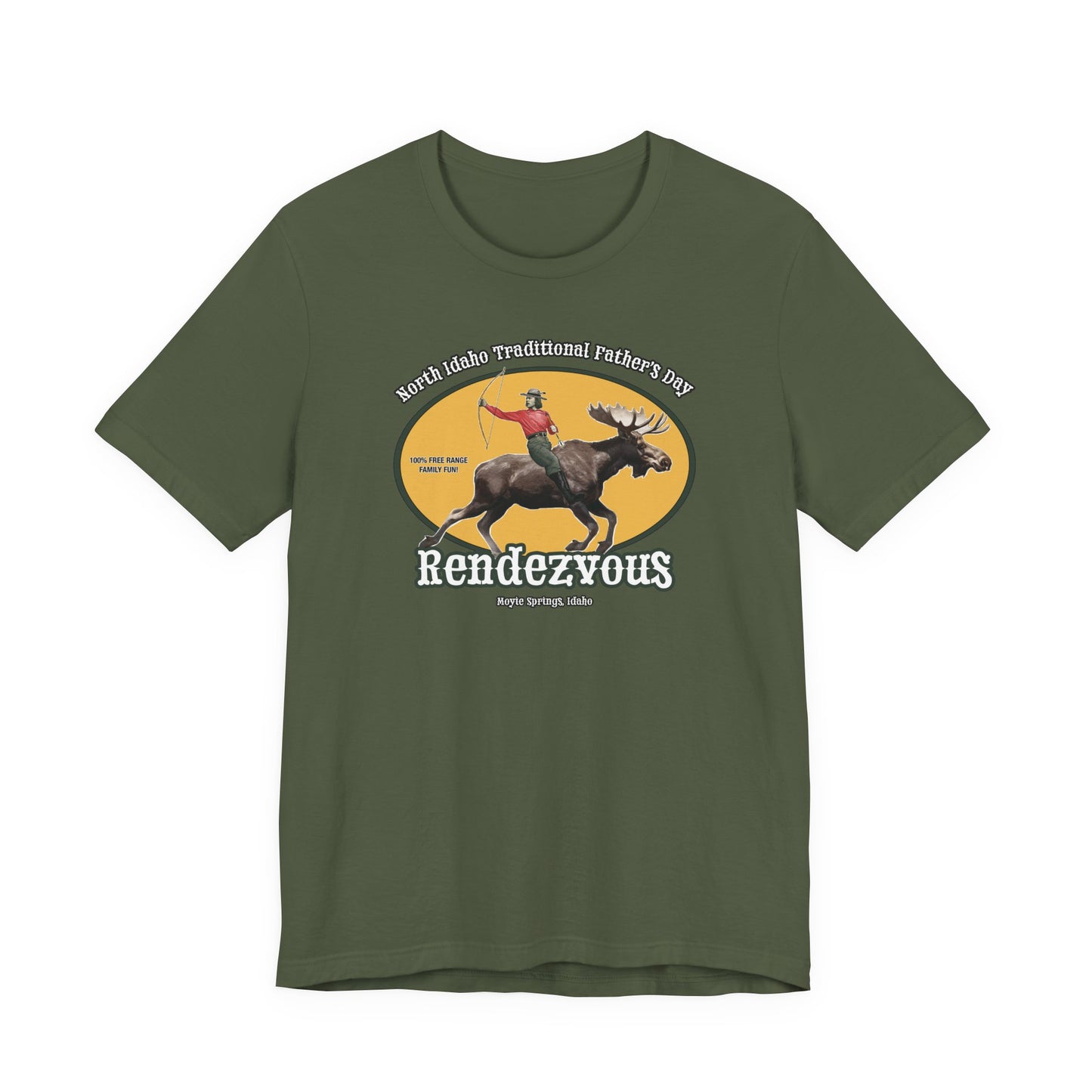 NITB Rendezvous | Moose Rider Beer Label - Unisex Jersey Short Sleeve Tee