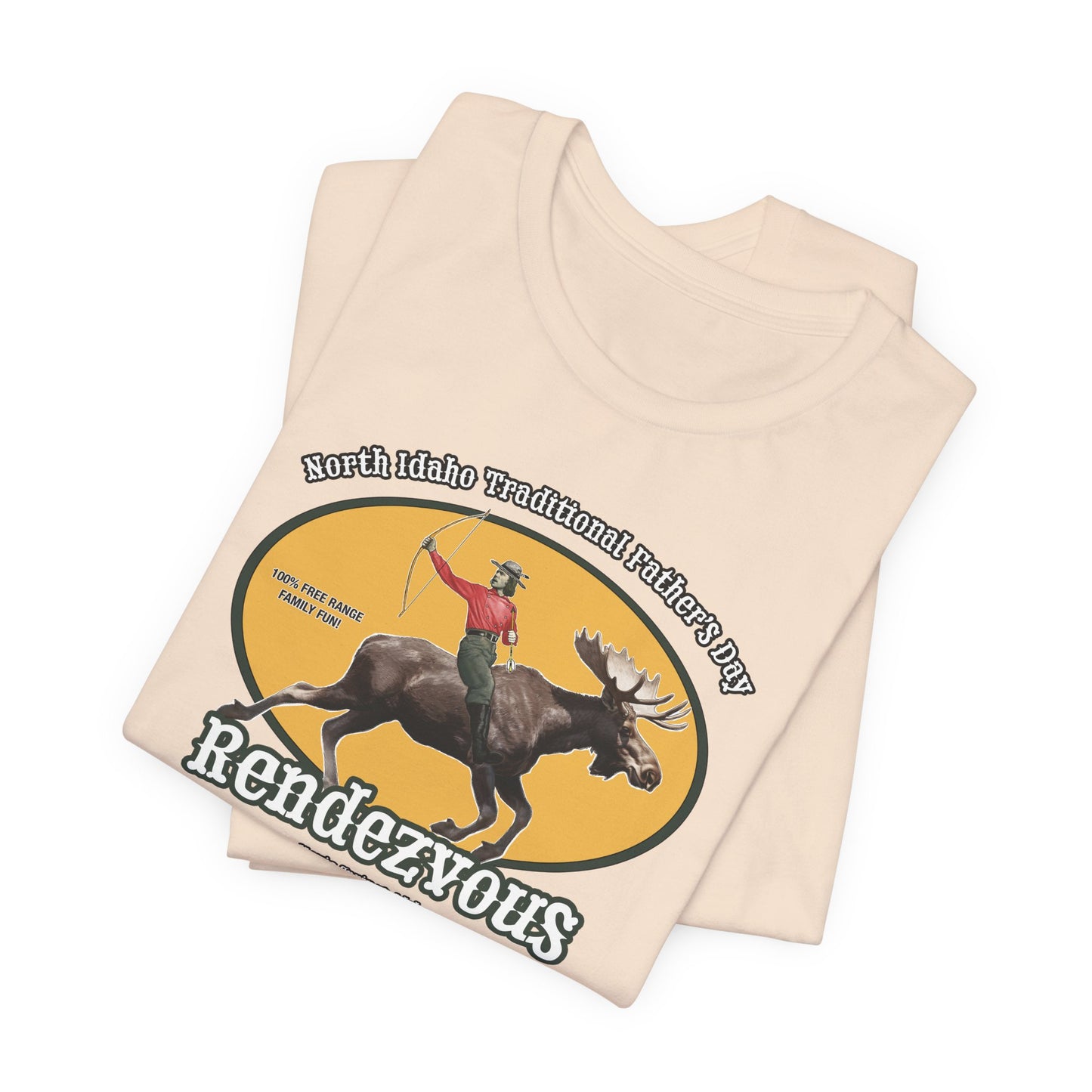 NITB Rendezvous | Moose Rider Beer Label - Unisex Jersey Short Sleeve Tee