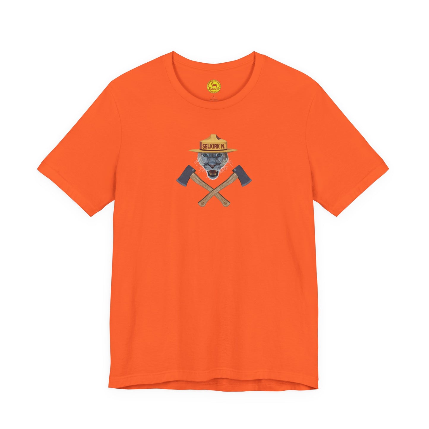 Selkirk Tommy | Vintage PSA Matchbook | Prevent Forest Fires  | Unisex SS T-Shirt