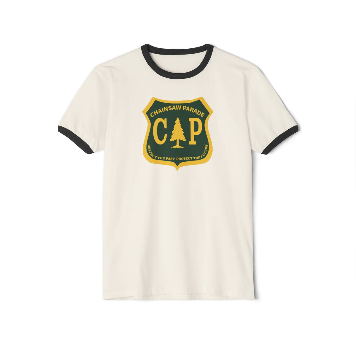 Legacy Shield - Retro Unisex Cotton Ringer T-Shirt