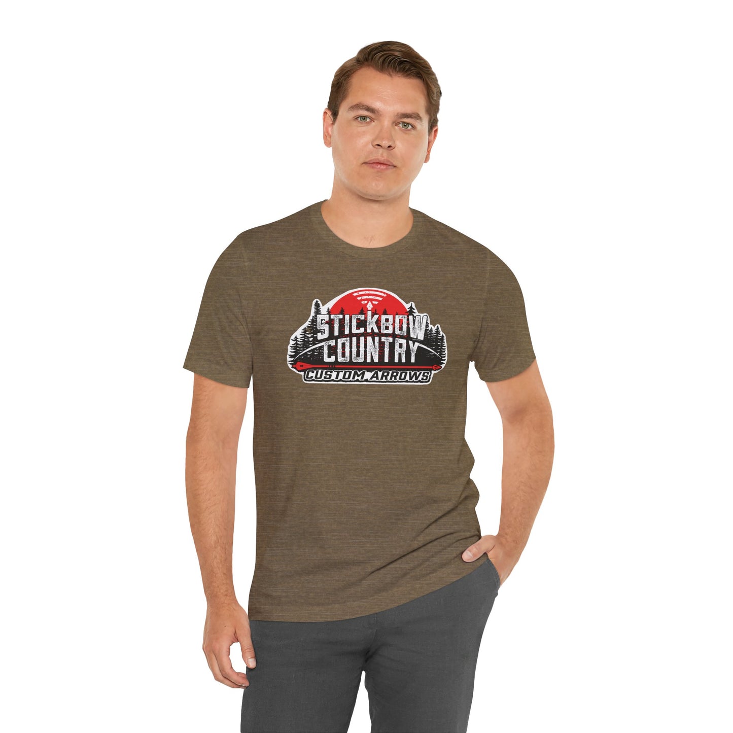 Stickbow Country Custom Arrows Logo - Short Sleeve Tee