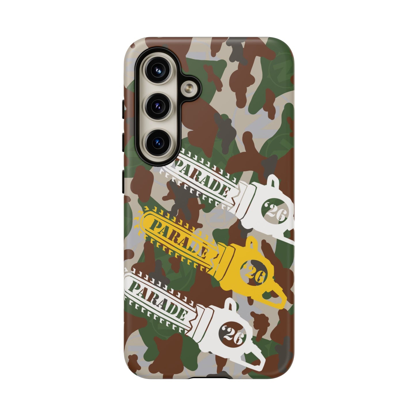 Chainsaw Icon | Camo - Protective Phone Case