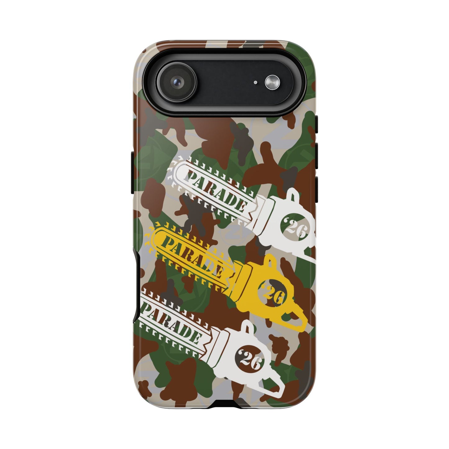 Chainsaw Icon | Camo - Protective Phone Case