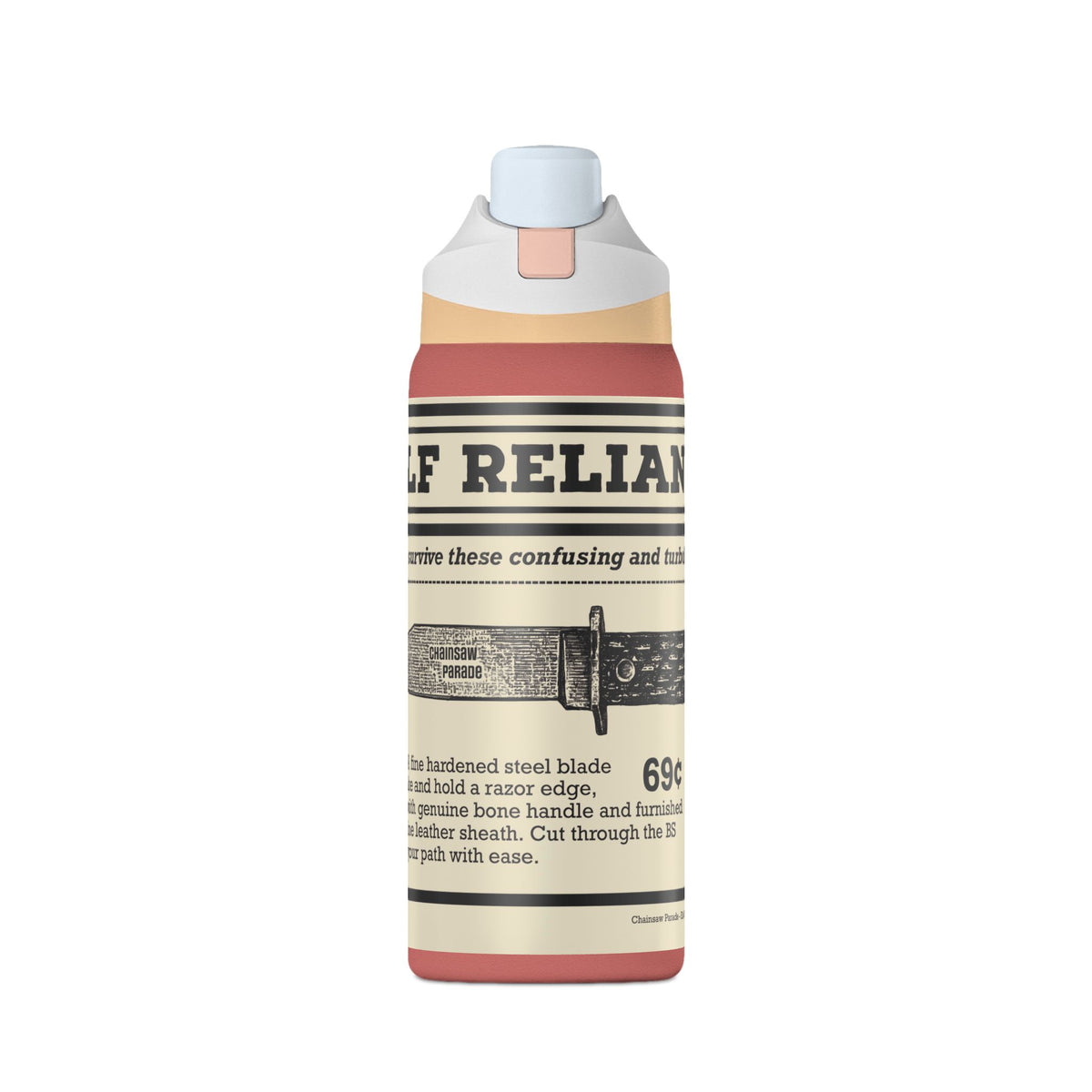 Self Reliance | Vintage Big Knife Mail Order - Oasis Insulated Water Bottle 32oz